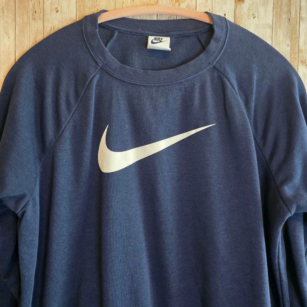 Women's Nike Sweatshirt Size M Blue